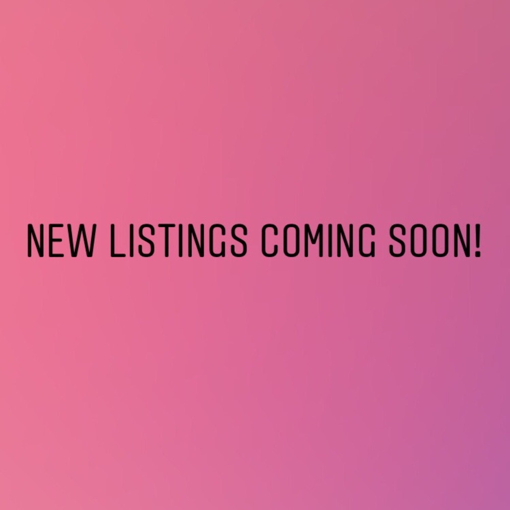 New items coming soon!
